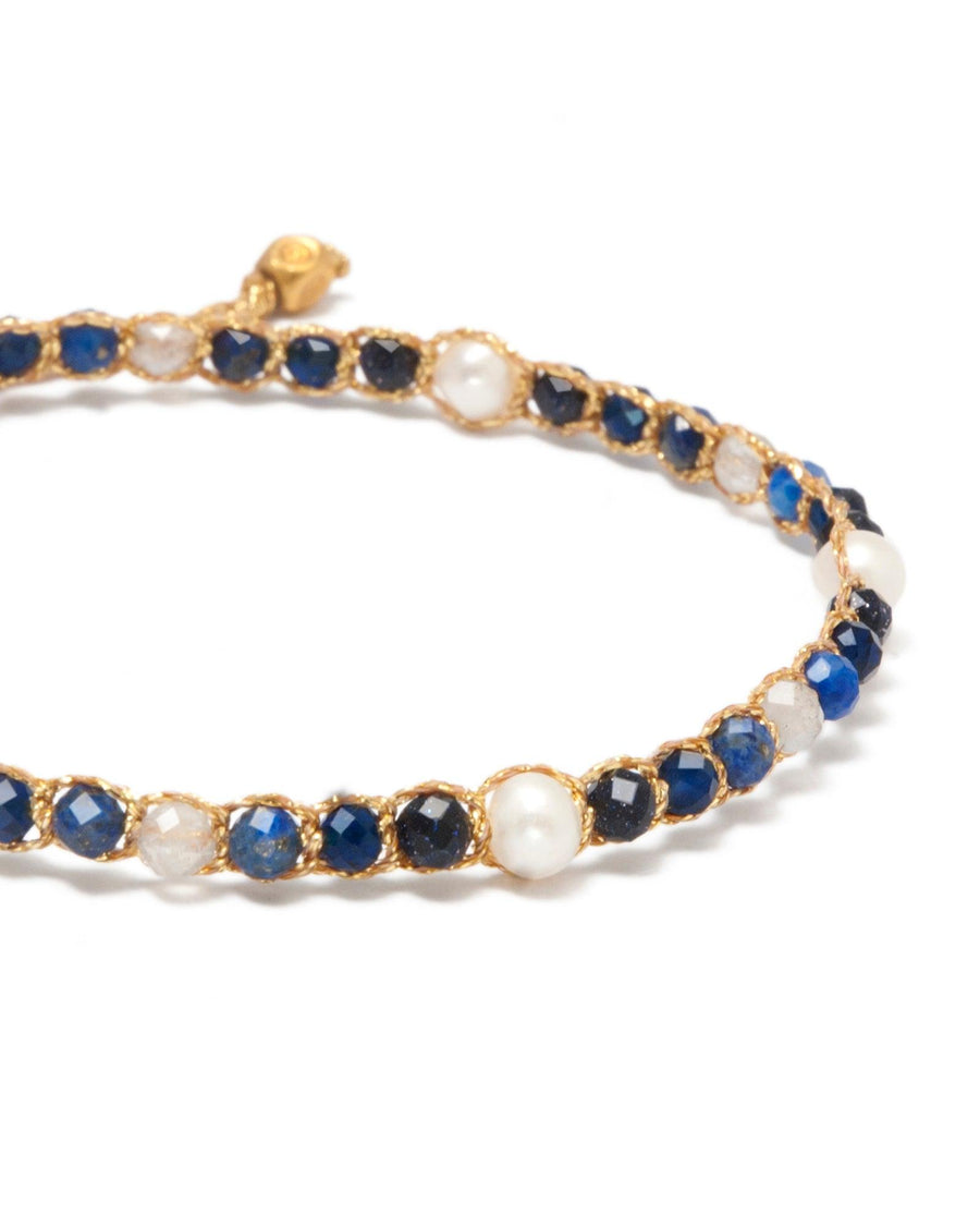 Pearl & Gemstone Bracelet | Sky