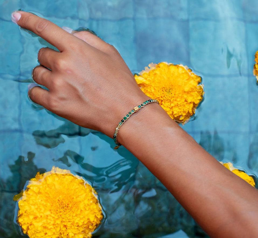 Earth Bracelet | Gold - Samapura Jewelry