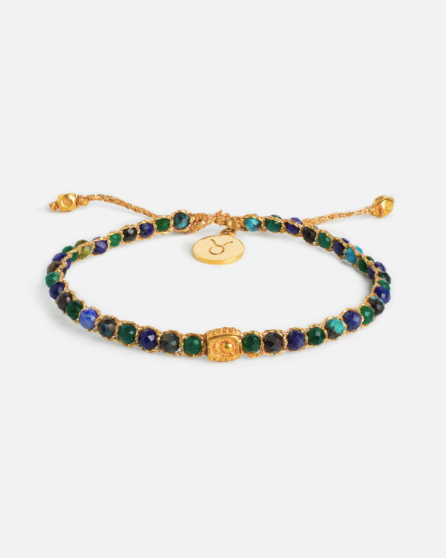 Taurus April Bracelet  |  Gold