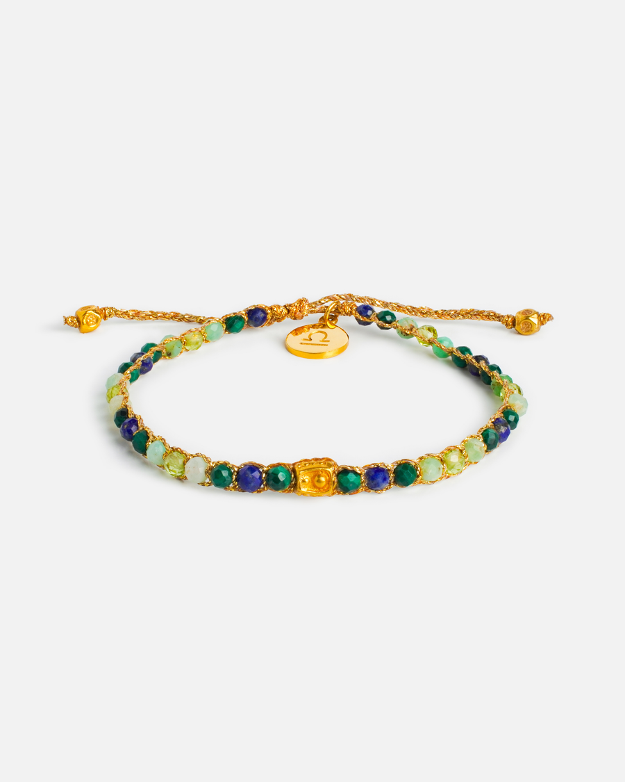 Libra September Bracelet  |  Gold