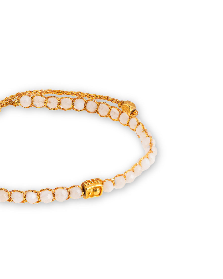 Moonstone Bracelet | Gold