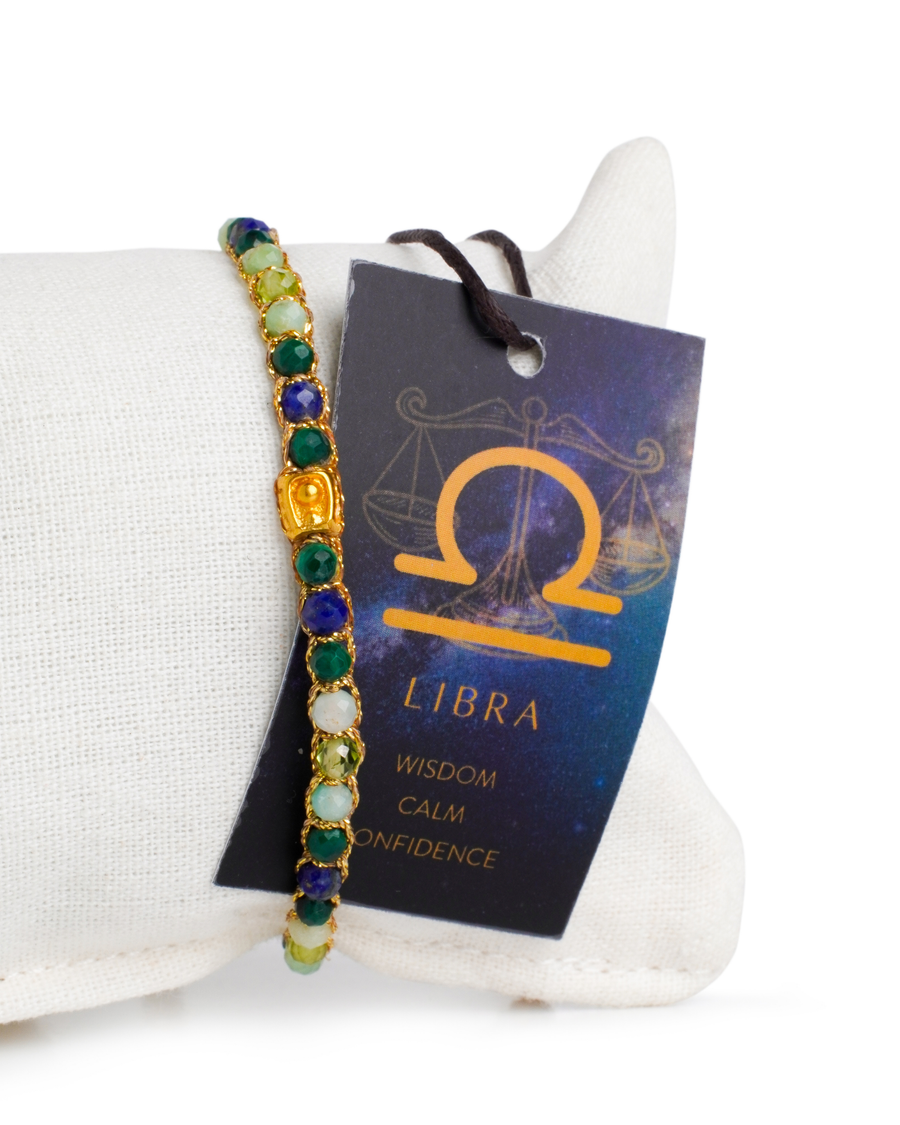 Libra September Bracelet  |  Gold