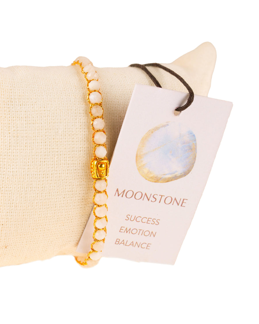 Moonstone Bracelet | Gold