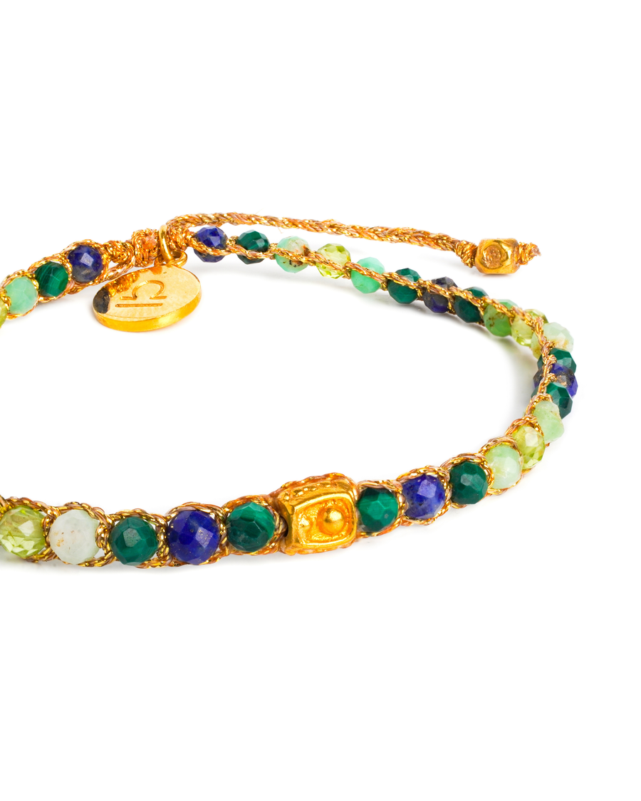 Libra September Bracelet  |  Gold