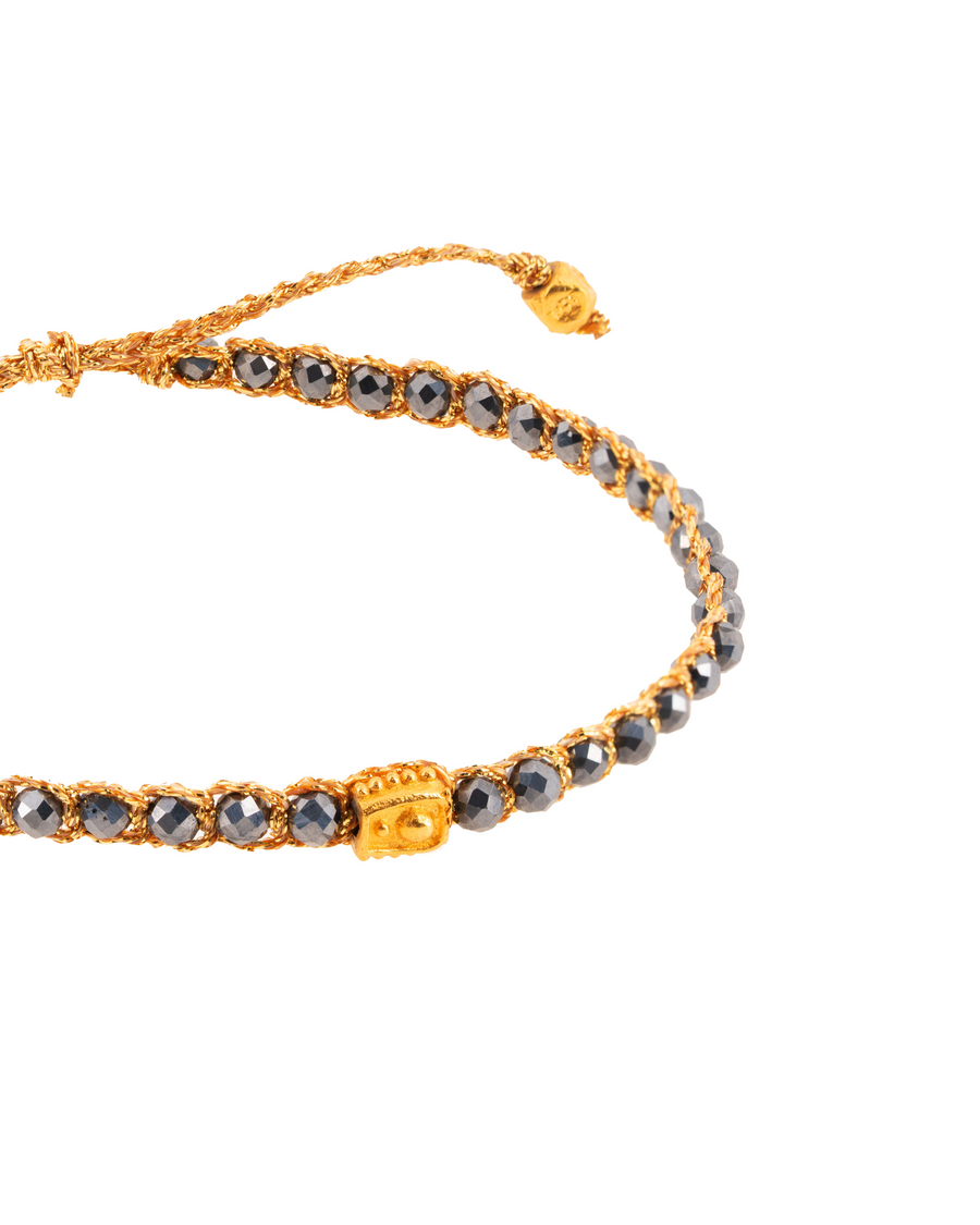 Hematite Bracelet | Gold