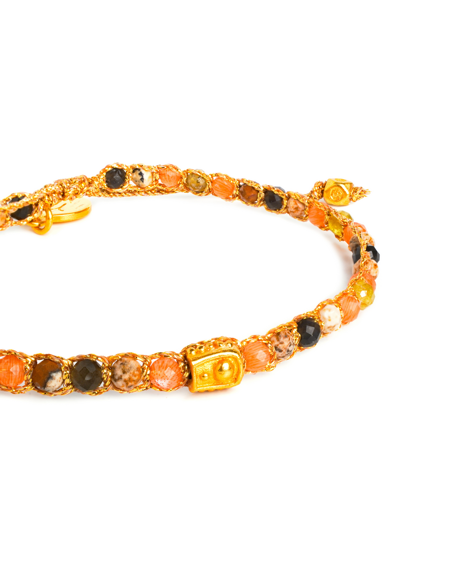 Capricorn December Bracelet  |  Gold