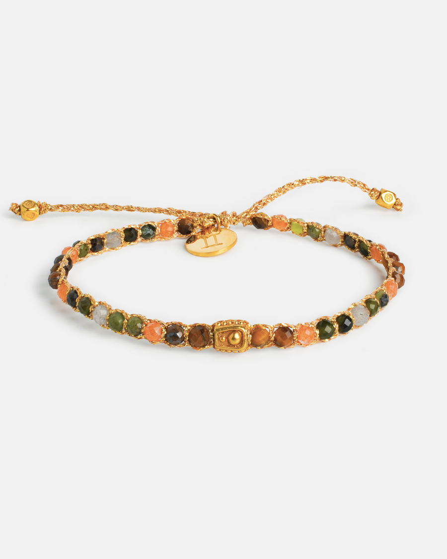 Gemini June Bracelet  |  Gold