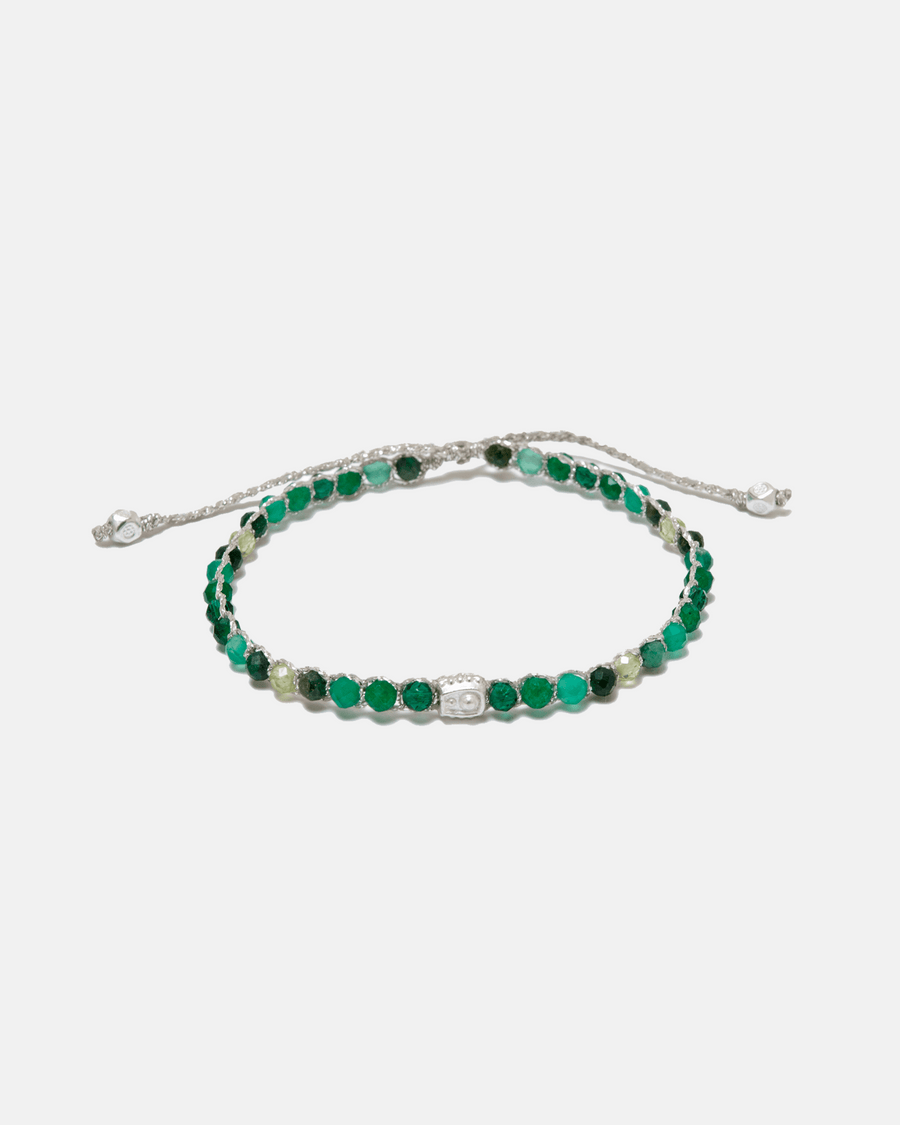 Ombre Green Glow Bracelet | Silver