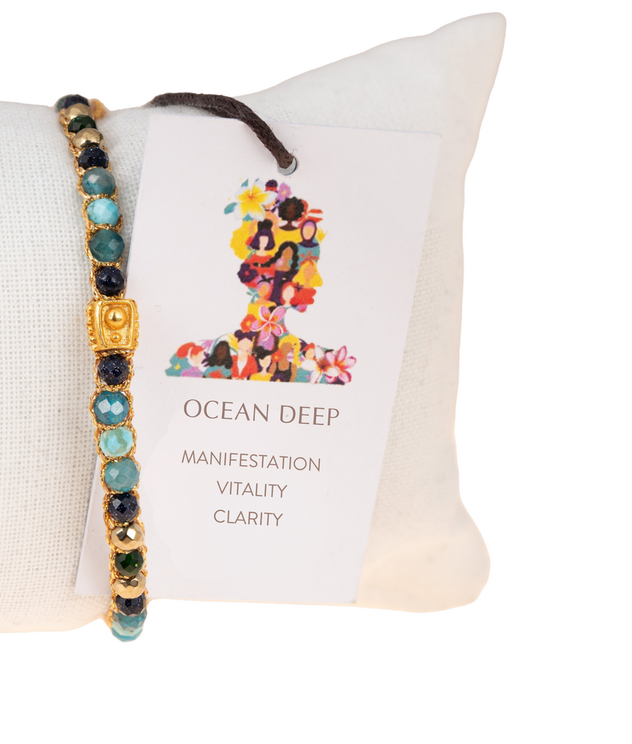 Ocean Deep Bracelet  | Gold