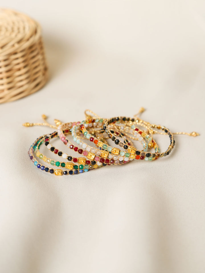 Gemstone Bracelet from Samapura Jewelry Yoga Edition