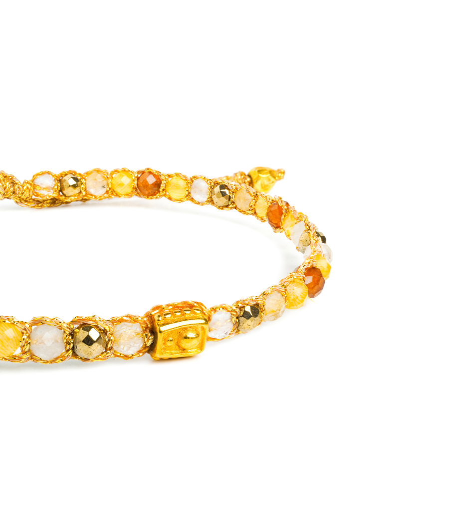 Vulnerable Bracelet  | Gold