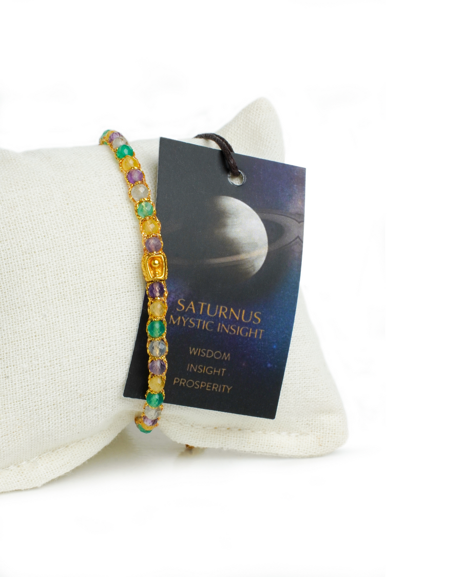 Saturnus Mystic Insight Bracelet | Gold