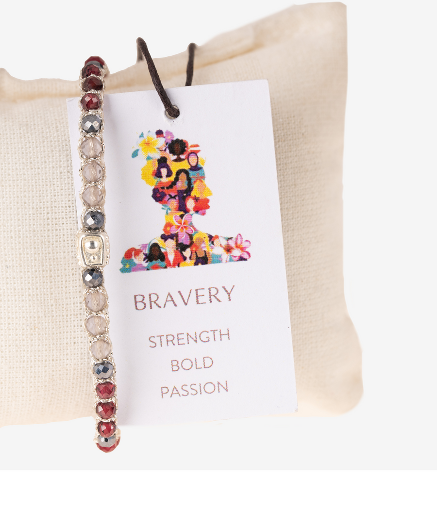 Bravery Bracelet  | Silver