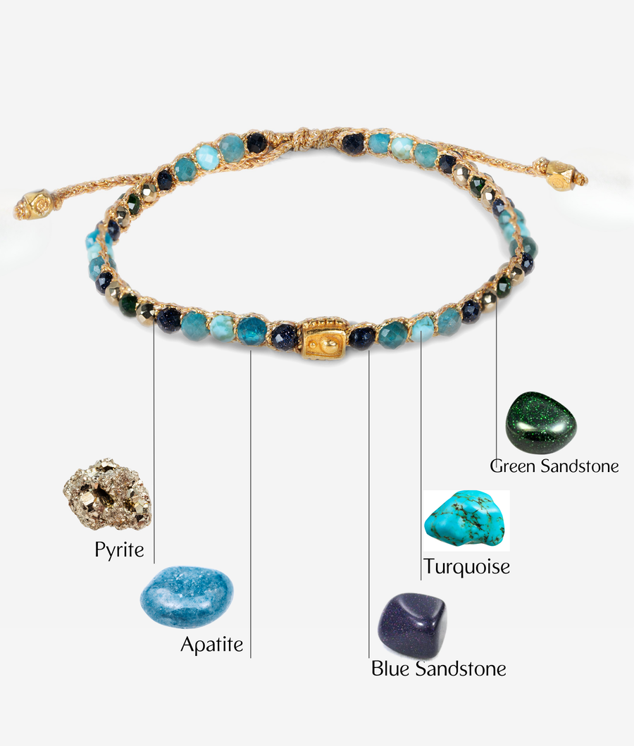 Ocean Deep Bracelet  | Gold