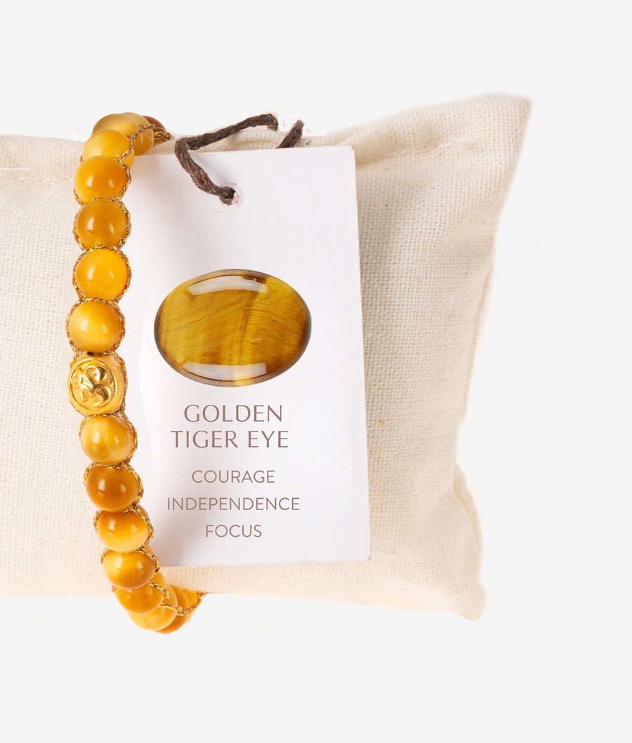 Golden Tiger Eye 6MM Bracelet | Gold