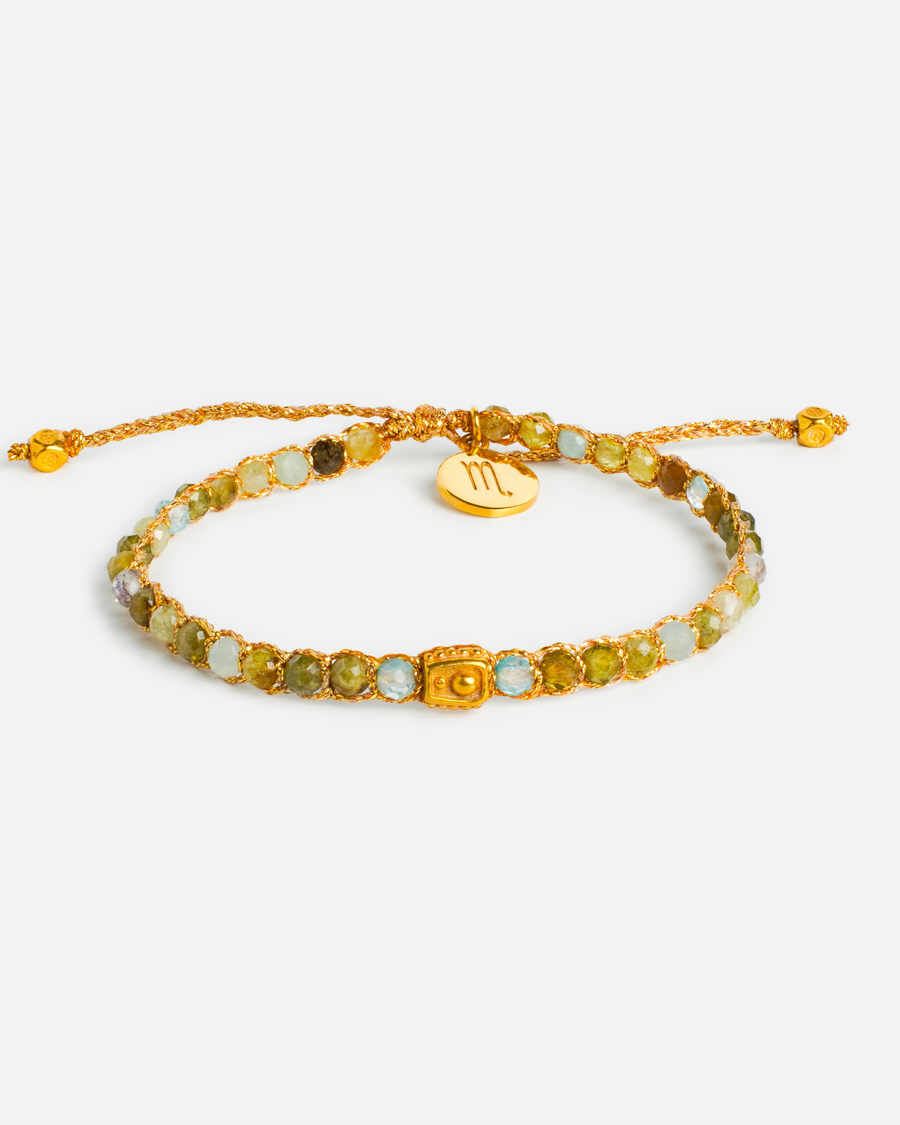 Scorpio October Bracelet  |  Gold