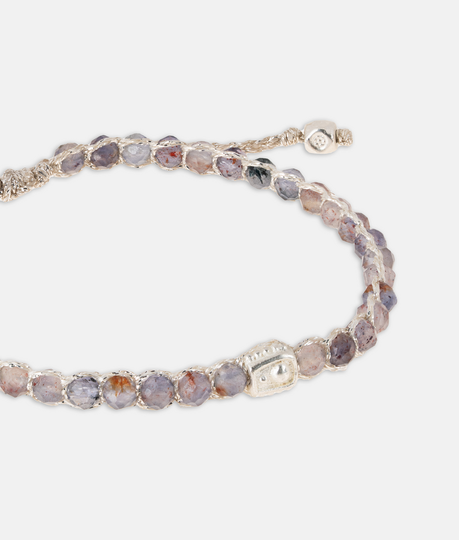 Iolite Bracelet | Silver