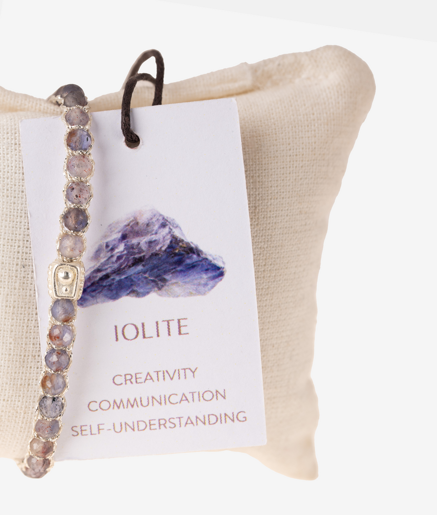 Iolite Bracelet | Silver