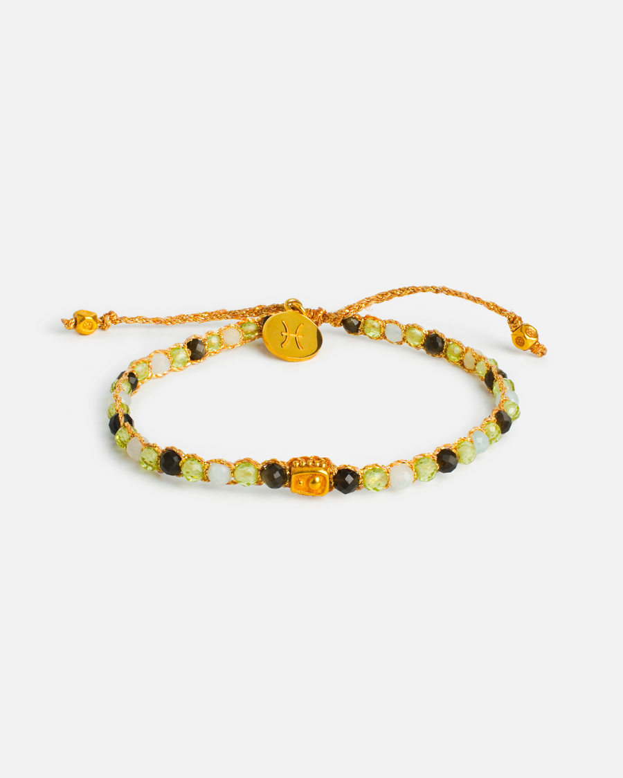 Gelang Pisces Maret | Benang Emas