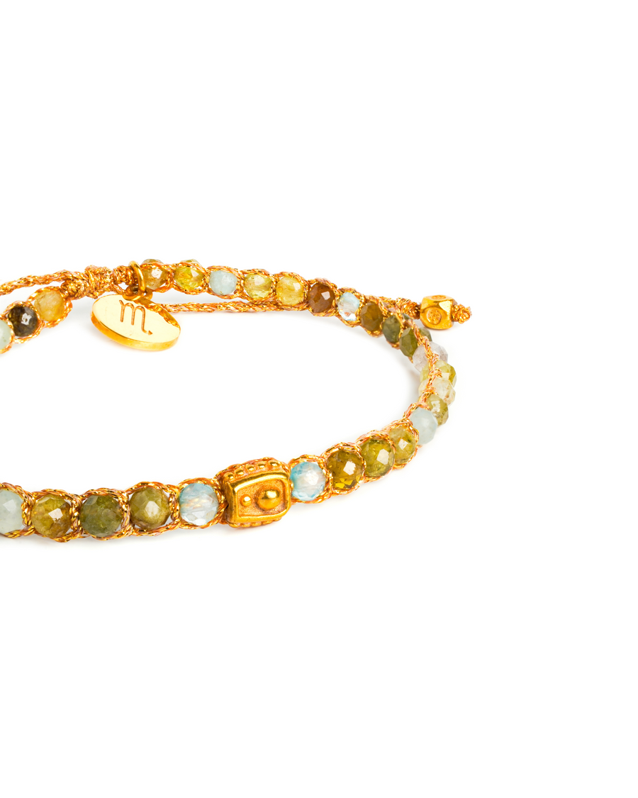 Scorpio October Bracelet  |  Gold