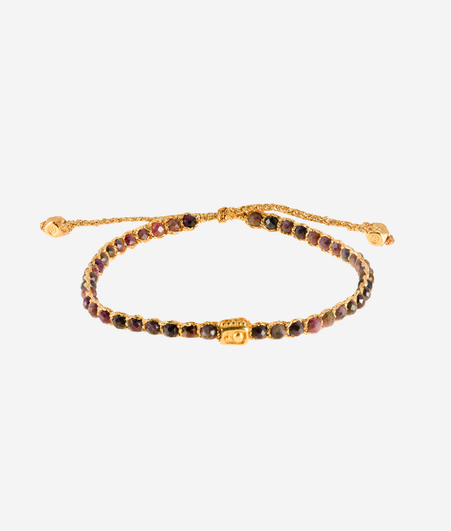 Almandine Bracelet | Gold