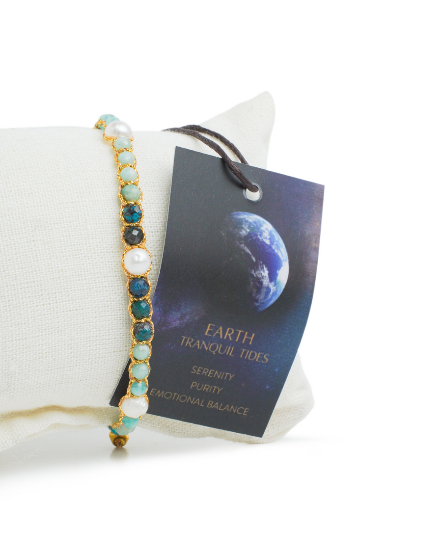 Gelang Earth Tranquil Tides | Emas