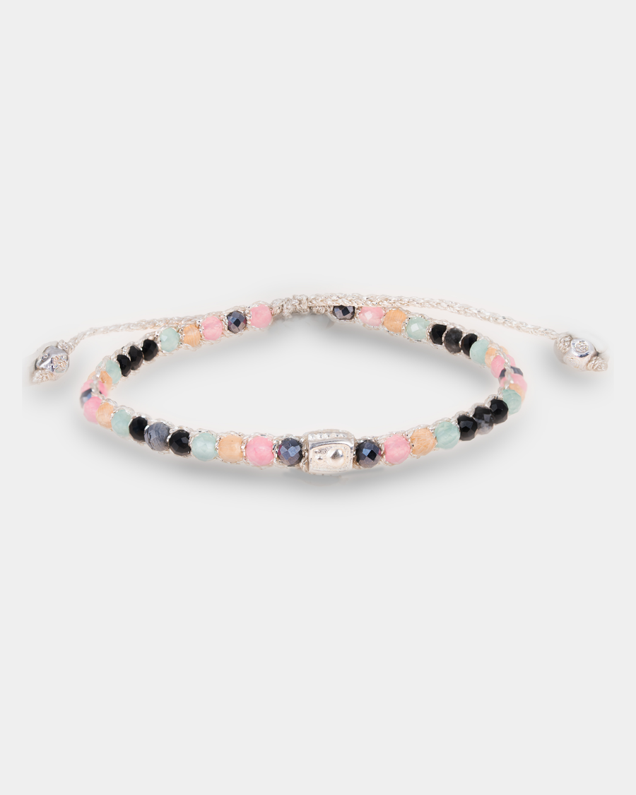 Gelang Lepidolite | Benang Emas