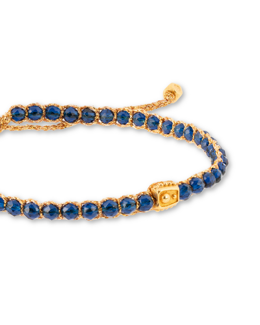 Blue Spinel Bracelet | Gold