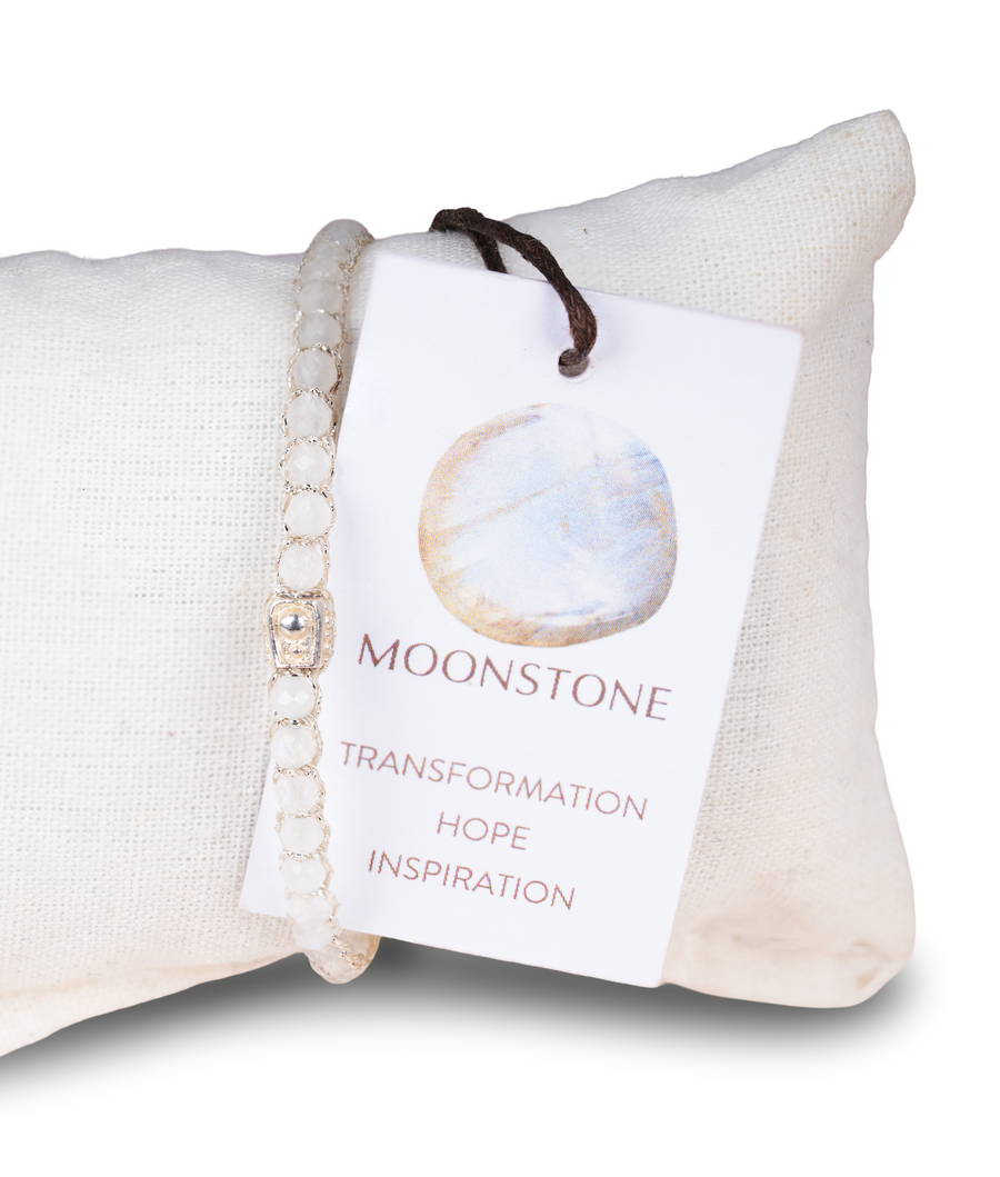 Moonstone Bracelet | Silver