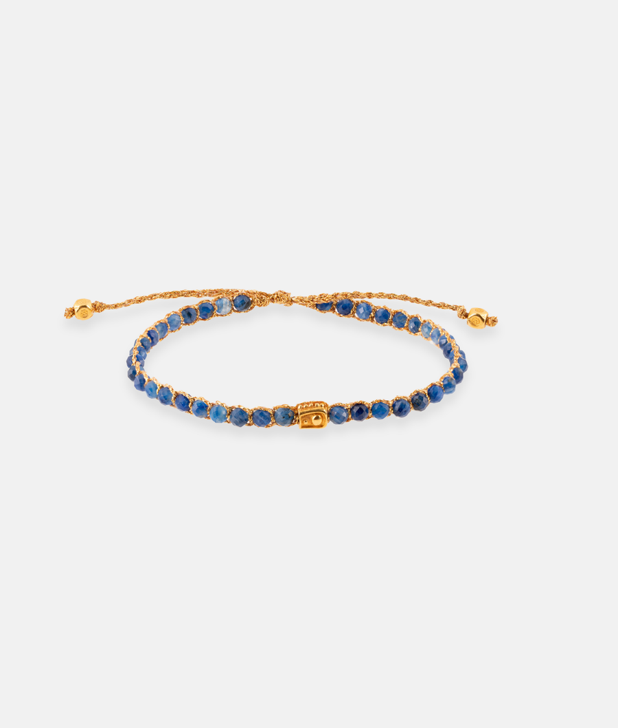 Kyanite Bracelet | Gold