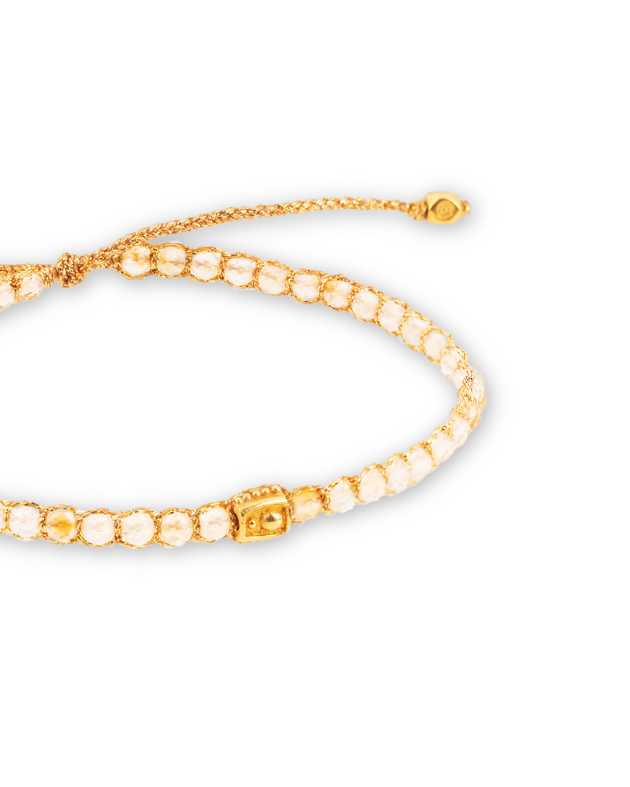 Citrine From Brazil Bracelet | Gold