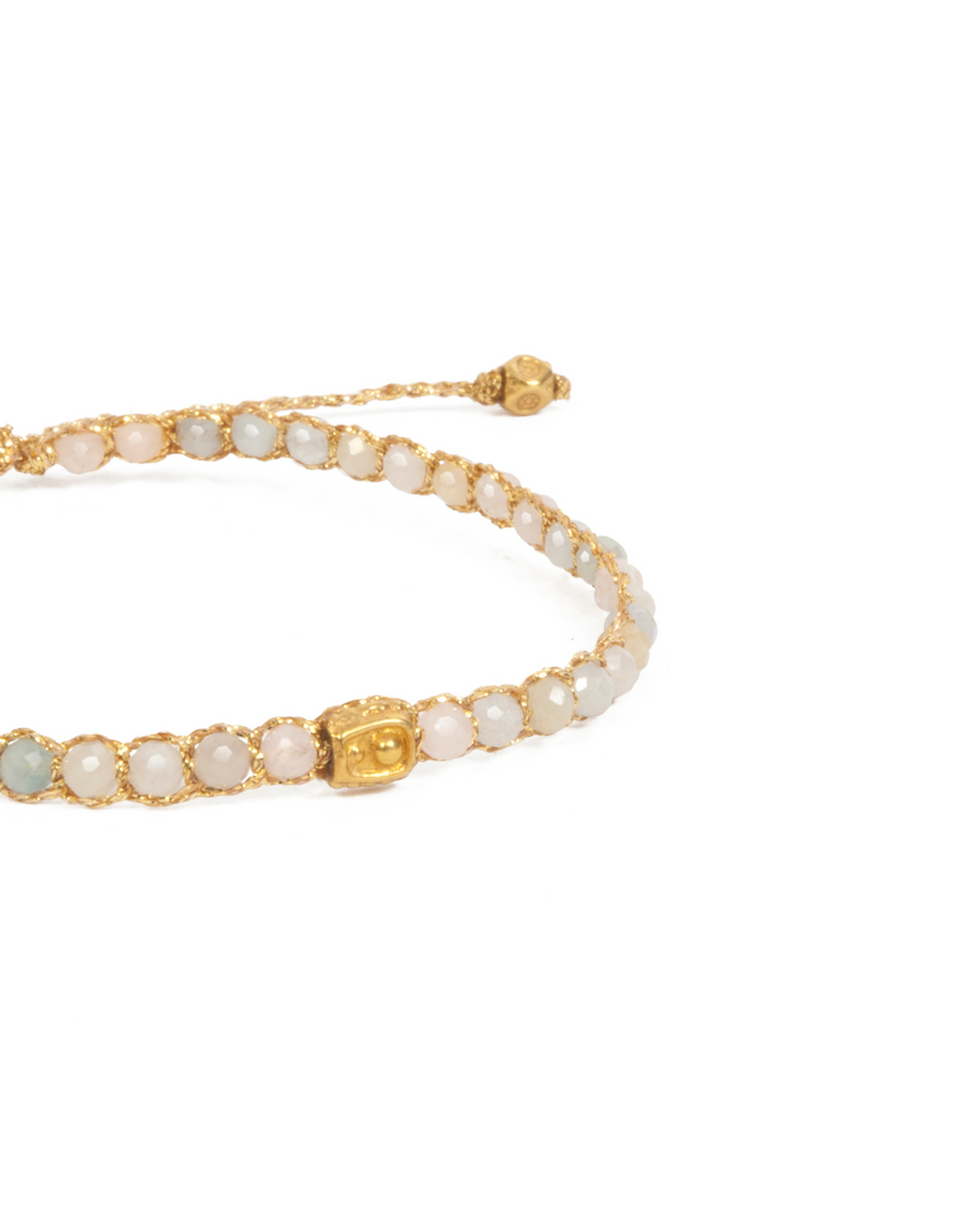 Morganite Bracelet | Gold
