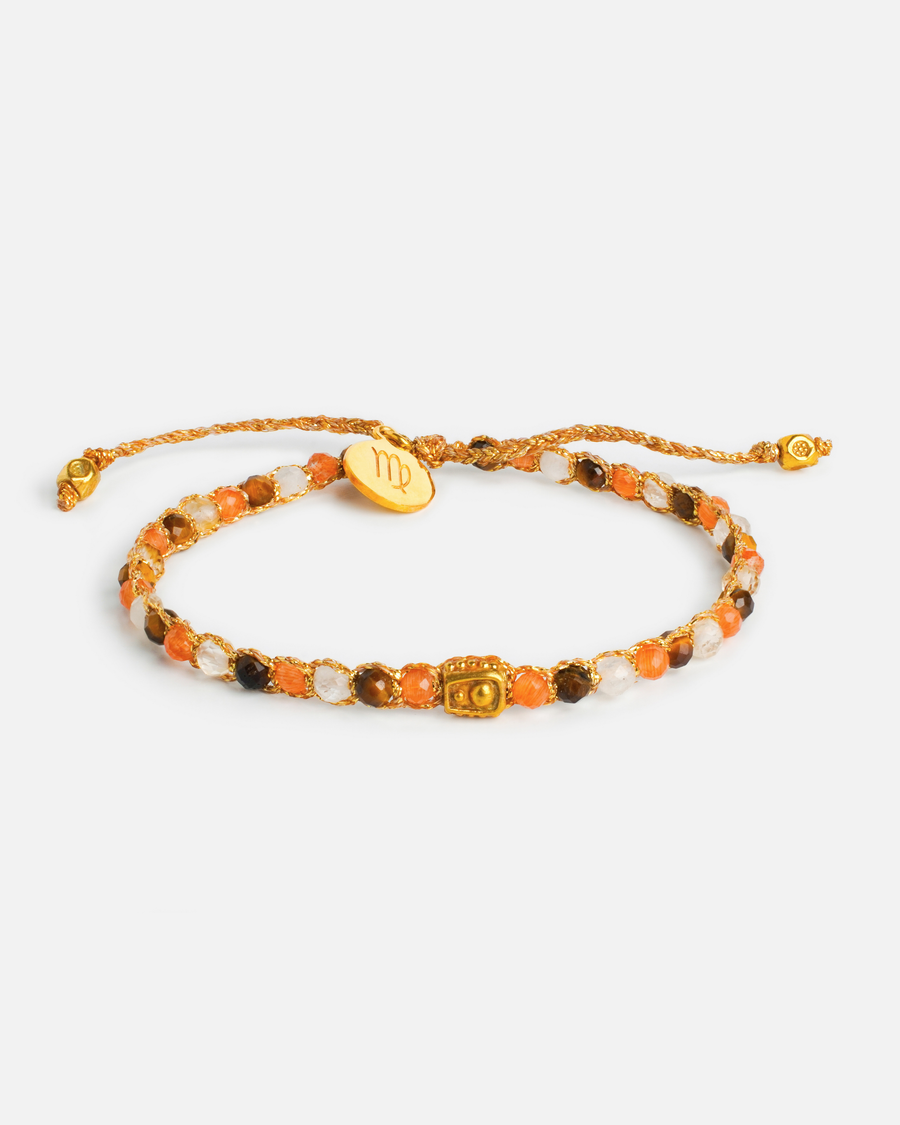 Virgo August Bracelet  |  Gold