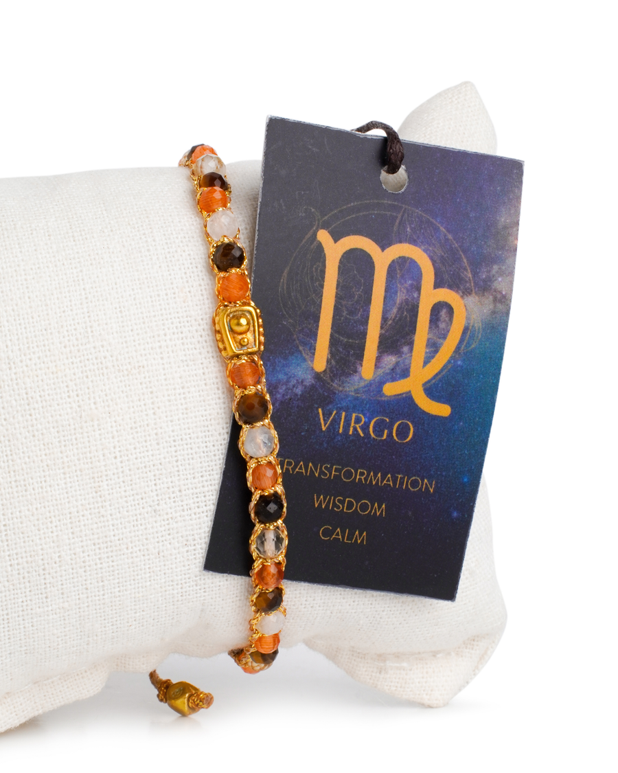 Virgo August Bracelet  |  Gold