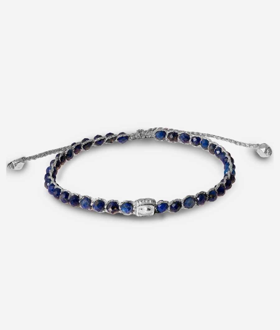 Lapis Lazuli Bracelet | Silver