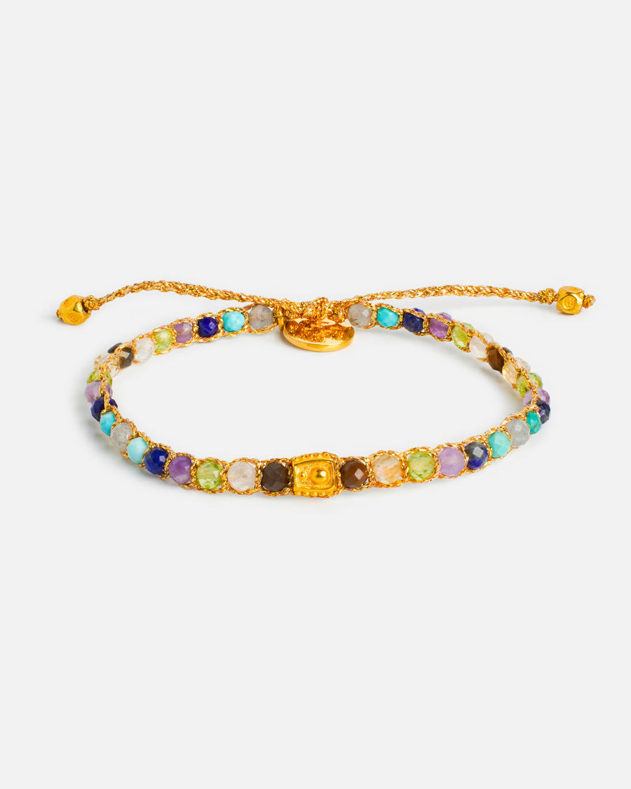 Aquarius January Bracelet  |  Gold