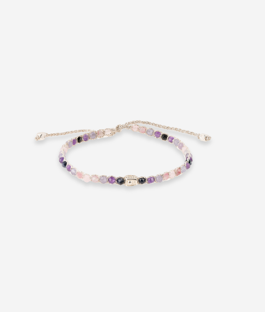 Gelang Ombre Purple Rain | Perak