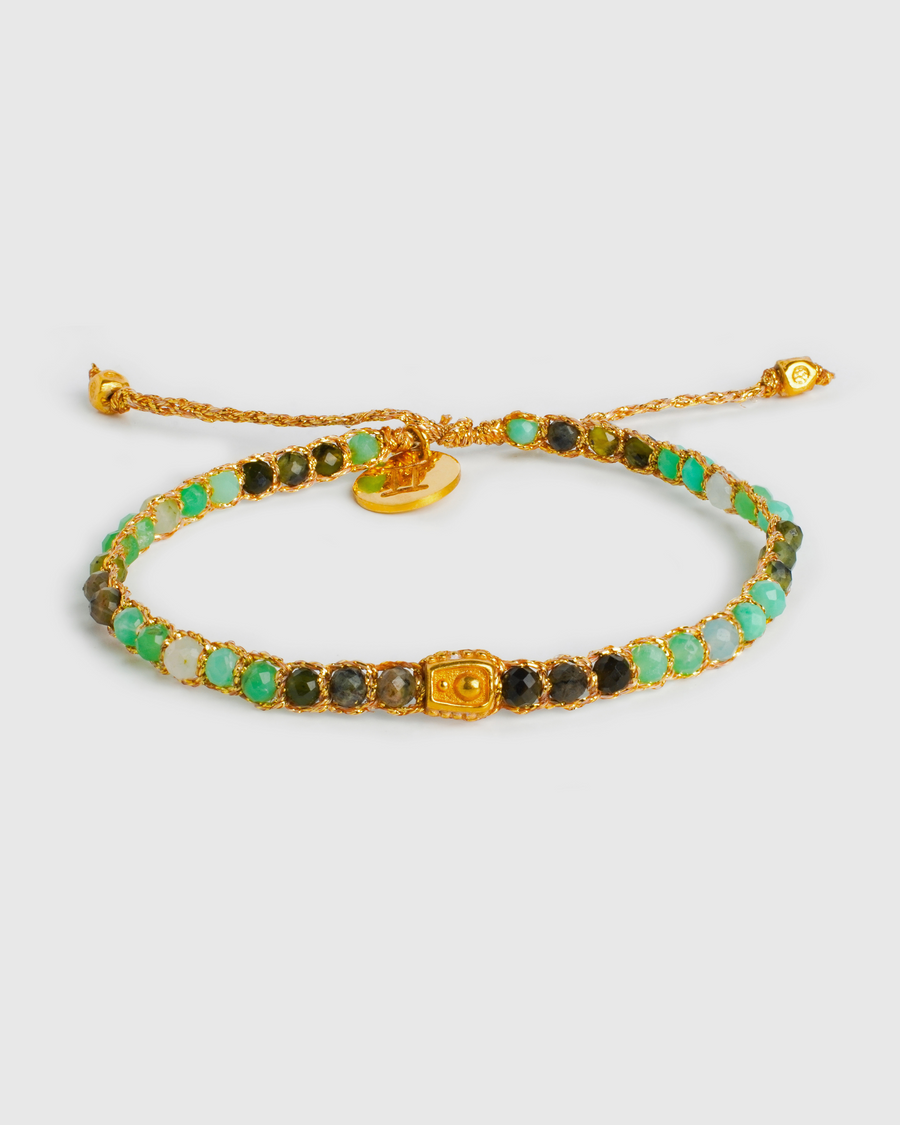 Gemini May Bracelet  |  Gold