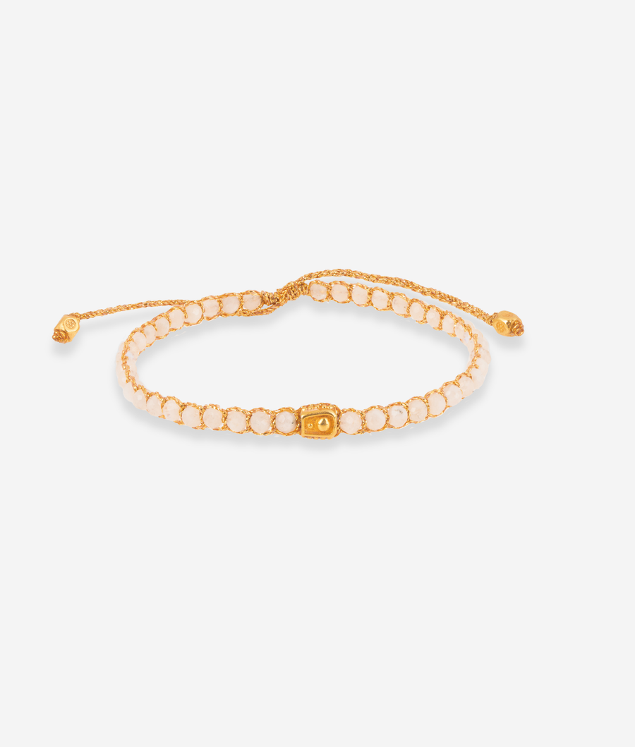 Moonstone Bracelet | Gold