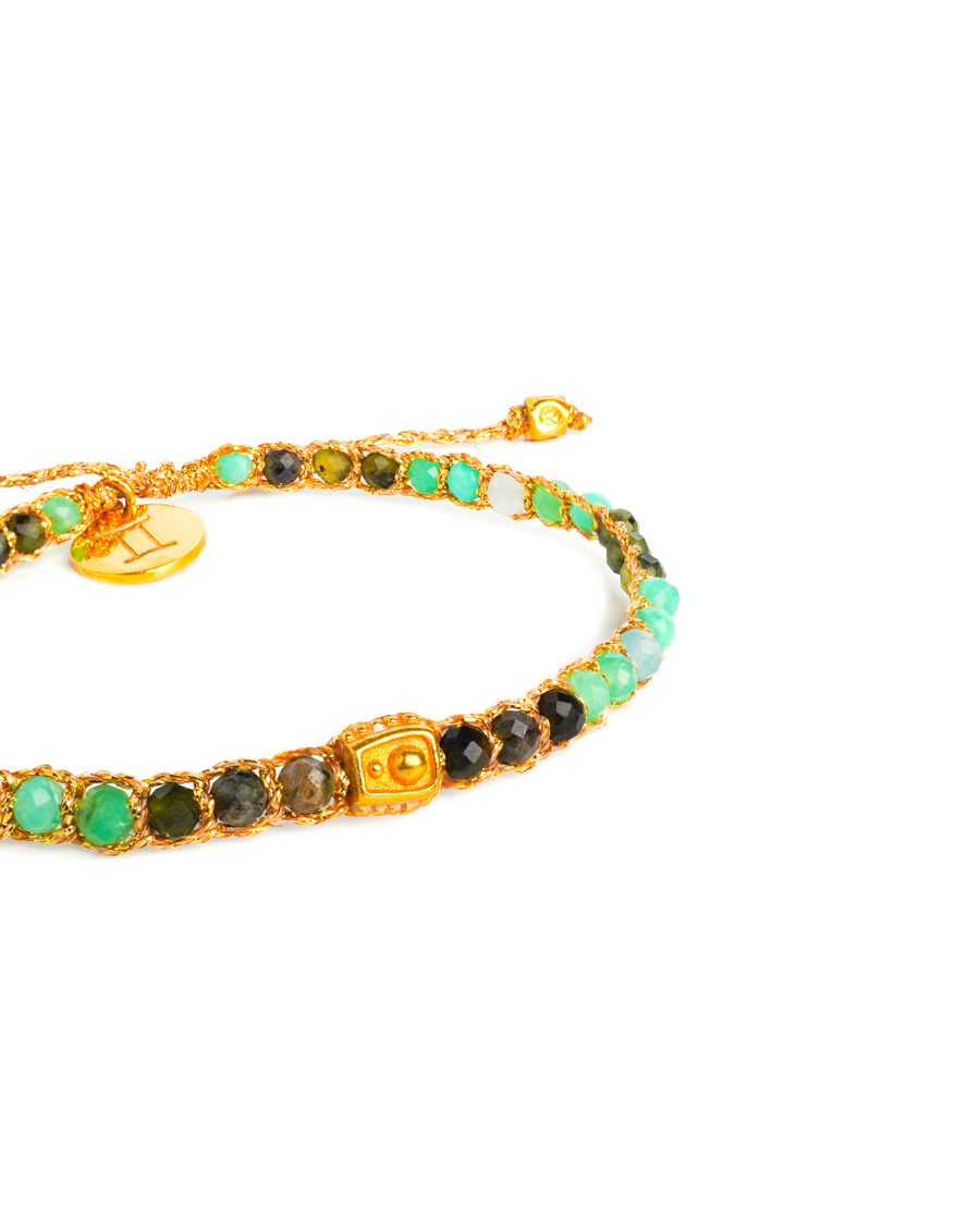 Gemini May Bracelet  |  Gold