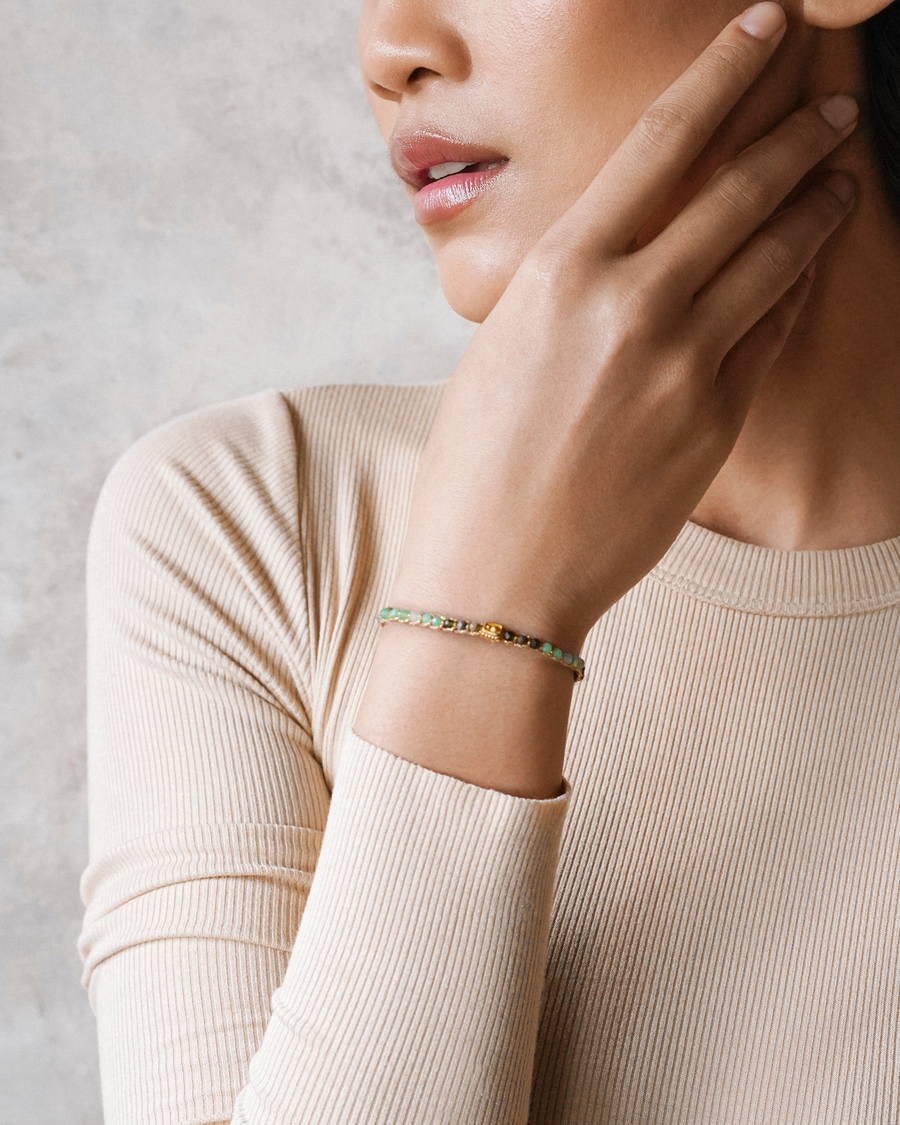 Gemini May Bracelet  |  Gold