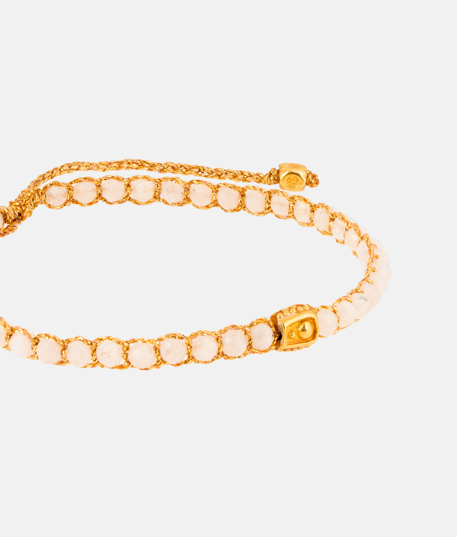 Moonstone Bracelet | Gold