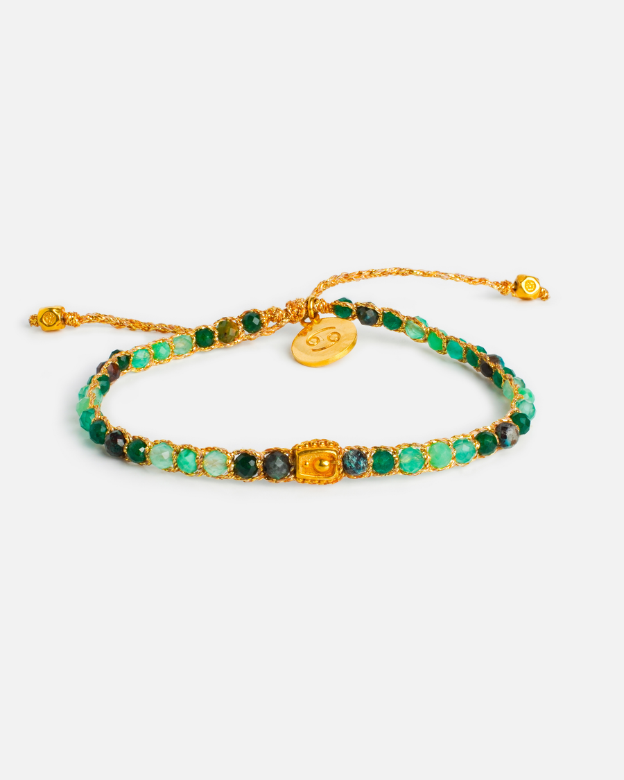 Cancer June  Bracelet  |  Gold