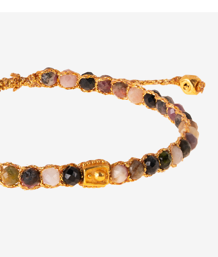 Tourmaline Bracelet | Gold