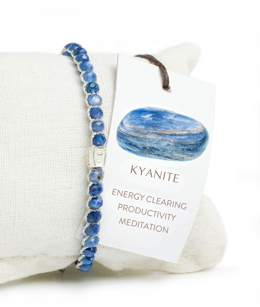 Kyanite Bracelet | Silver