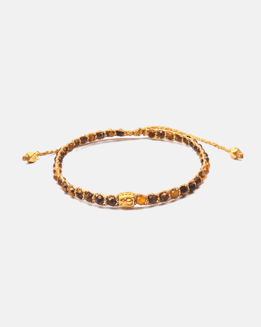 Tiger Eye Bracelet | Gold