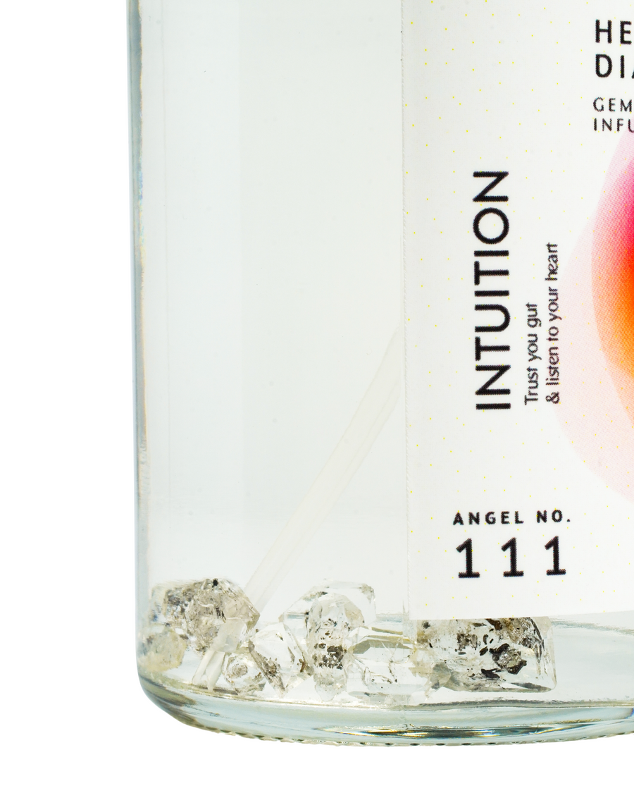 Bundle, Angel No.111,hand-blended Gem Aura Fragrance infused with Herkimer Diamonds.