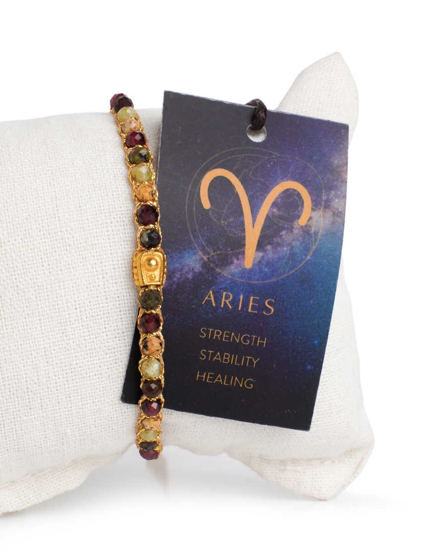 Aries March Bracelet  |  Gold