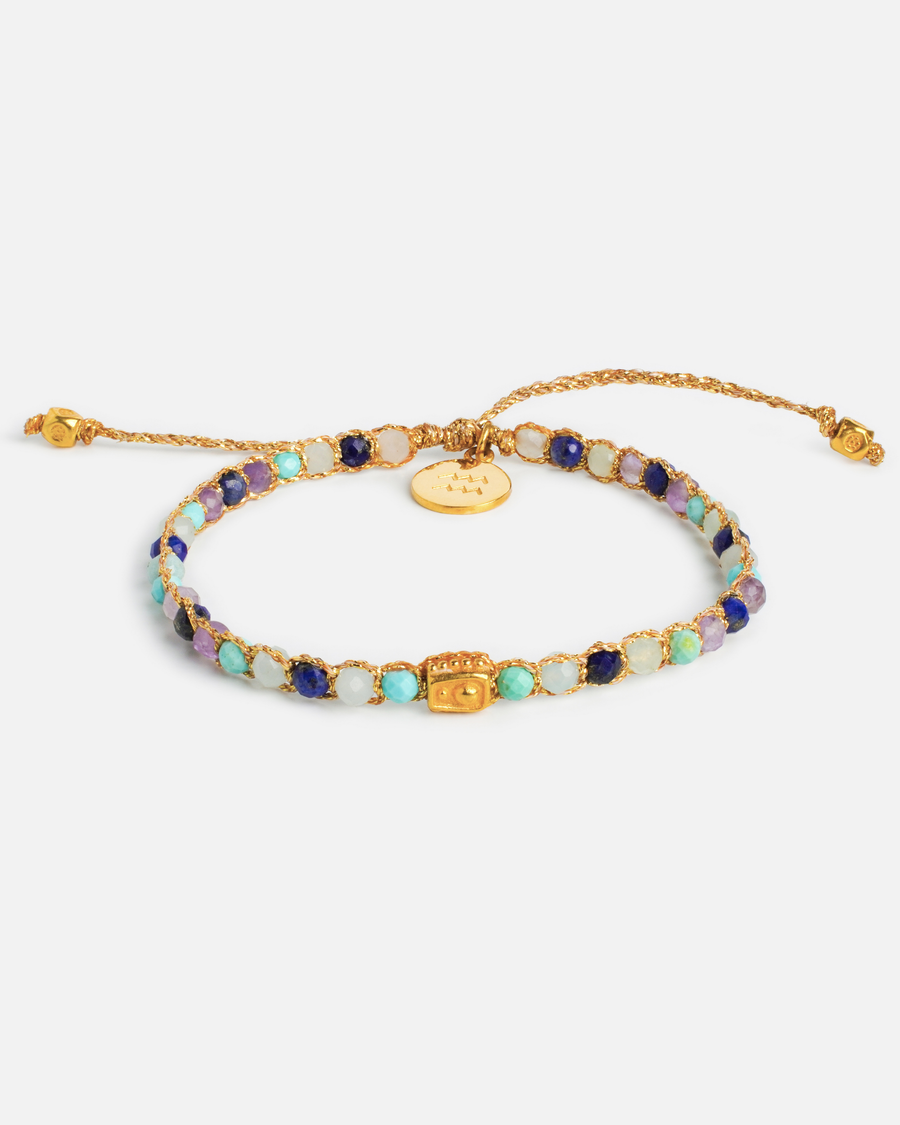 Aquarius February  Bracelet  |  Gold