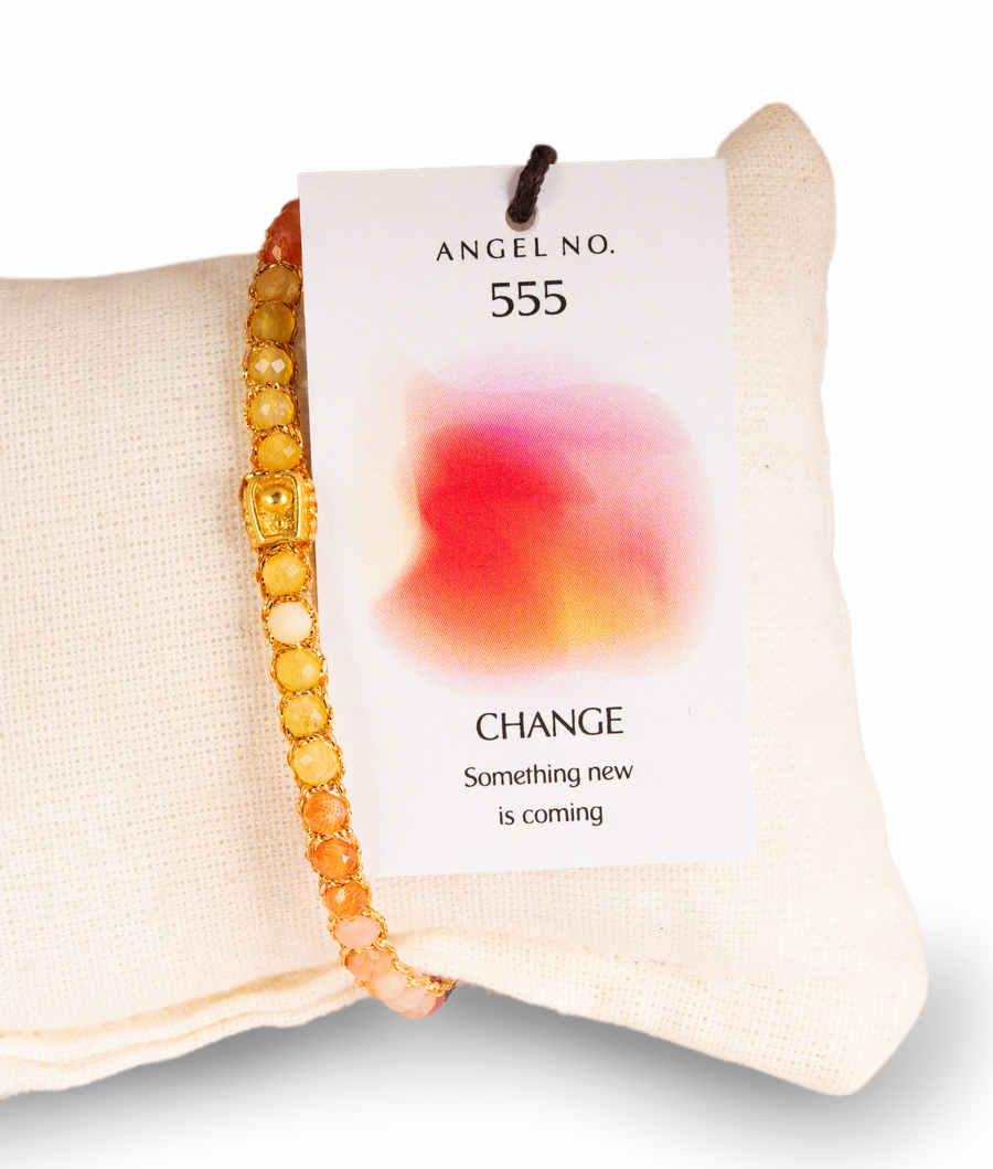 Change Angel No. 555 Bracelet | Gold